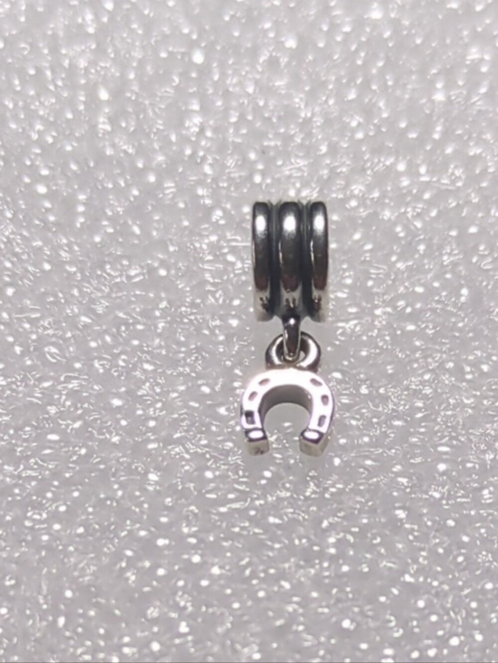 Pandora Sterling Silver Horseshoe Dangle Charm